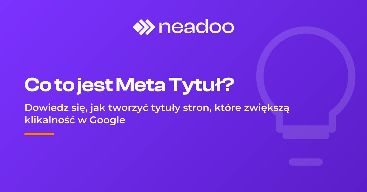 Co to jest Meta Tytuł?