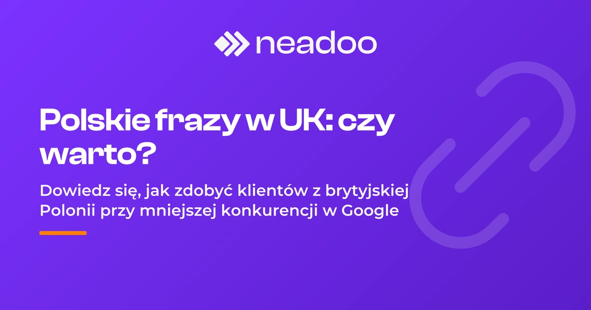Czy warto pozycjonować polskie frazy w UK?
