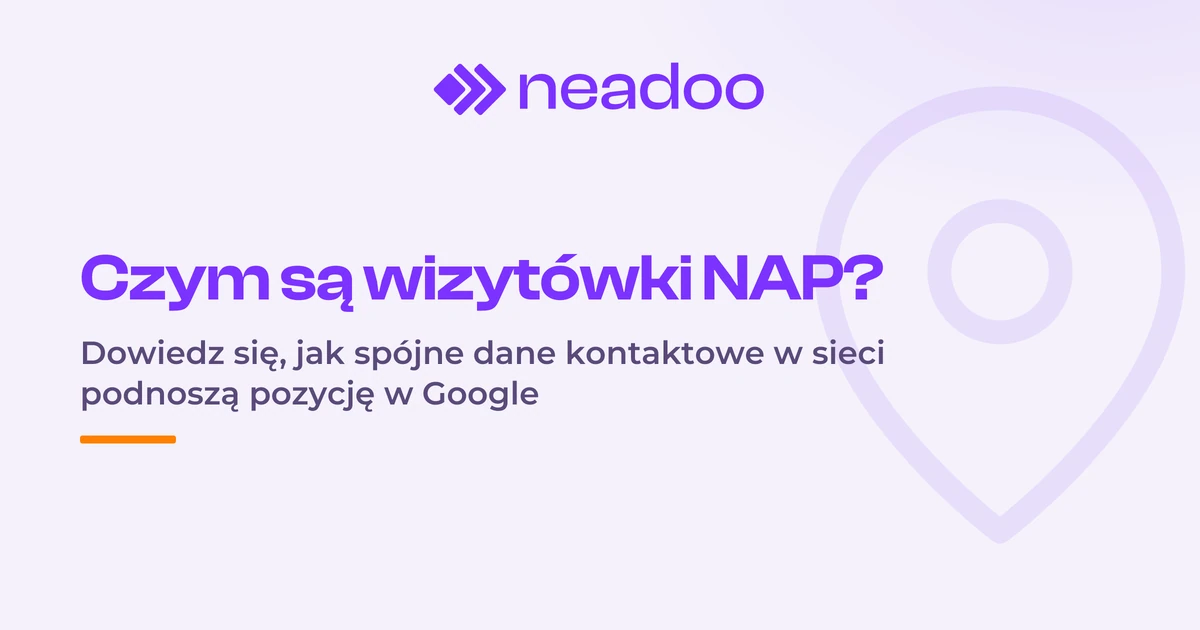 Czym są wizytówki NAP SEO?