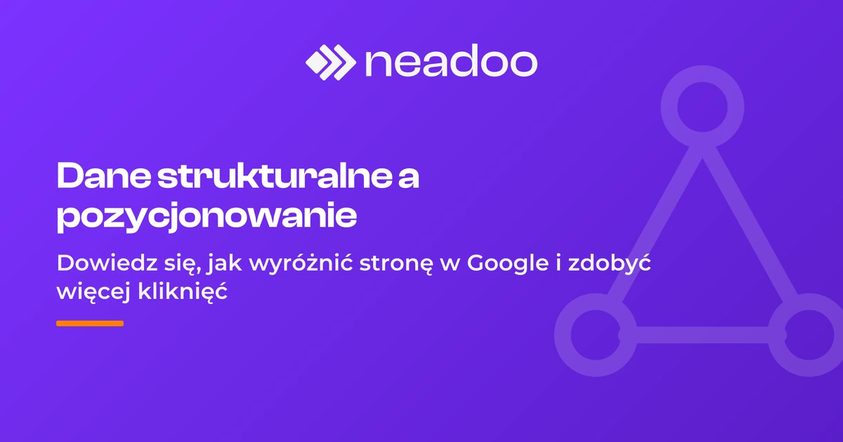 Dane strukturalne a pozycjonowanie strony WWW