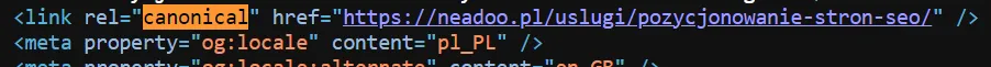 canonical tag
